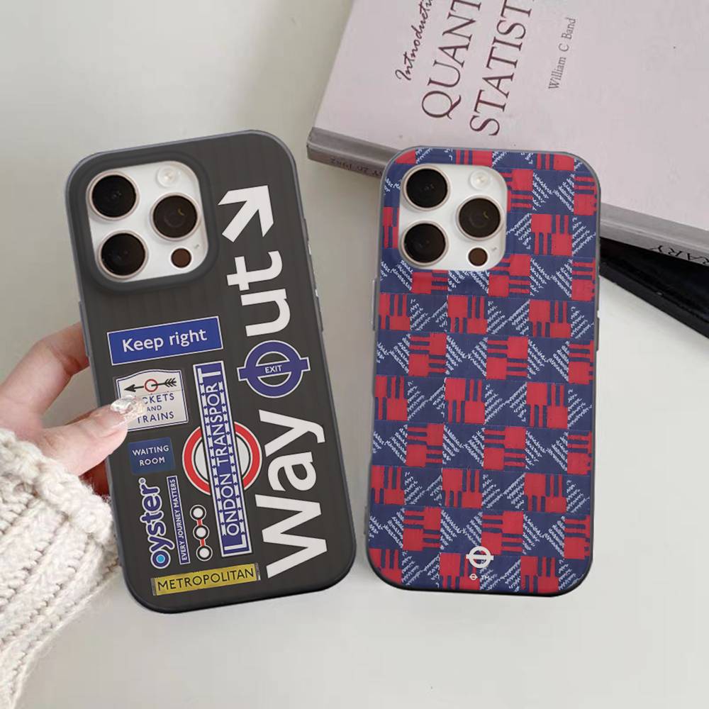 Phone Cases London - Cover antiurto Ripple L-London U-Underground per
