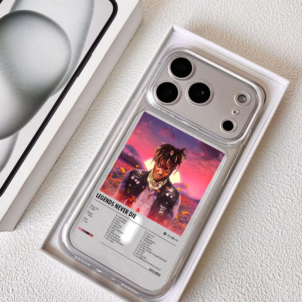 Phone Cases For Iphone 16 - Custodia per telefono J-Juice WRLD Singer