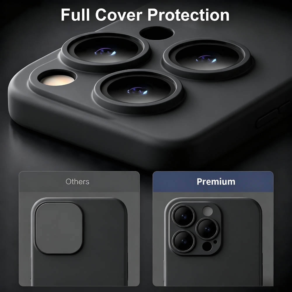 Custodia Morbida Nera Anti-Cad - Phone Cases For Iphone 16 recensione e prezzo
